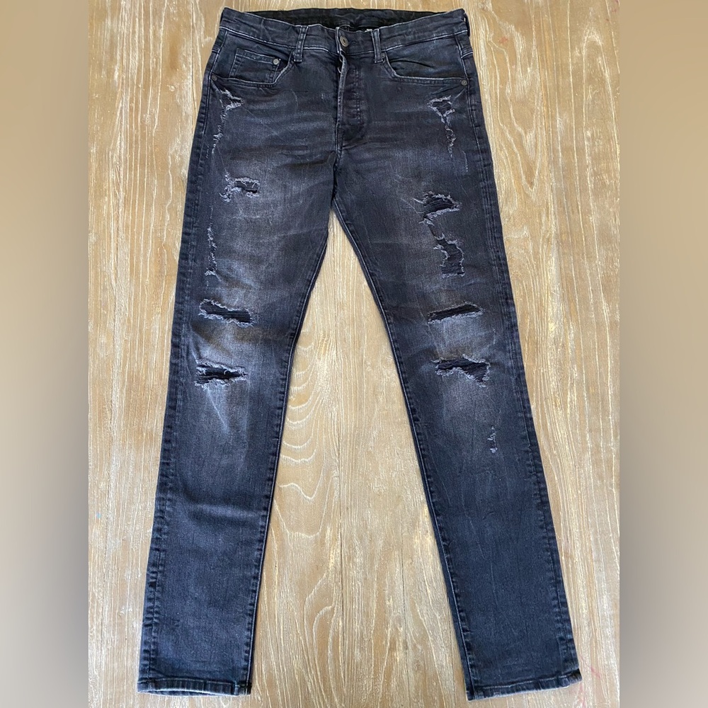 Men’s H&M Skinny Distressed Jeans Size 33x32
